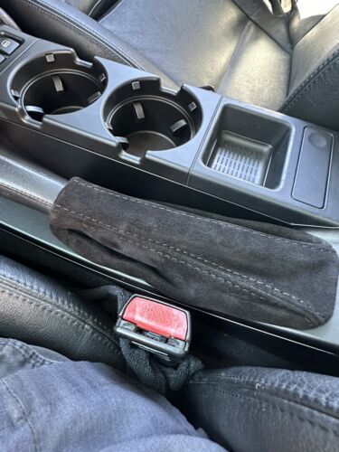 BMW E36 46 3 Series 1991-2005 Genuine Suede Manual Shift & Parking Brake Boot Cover