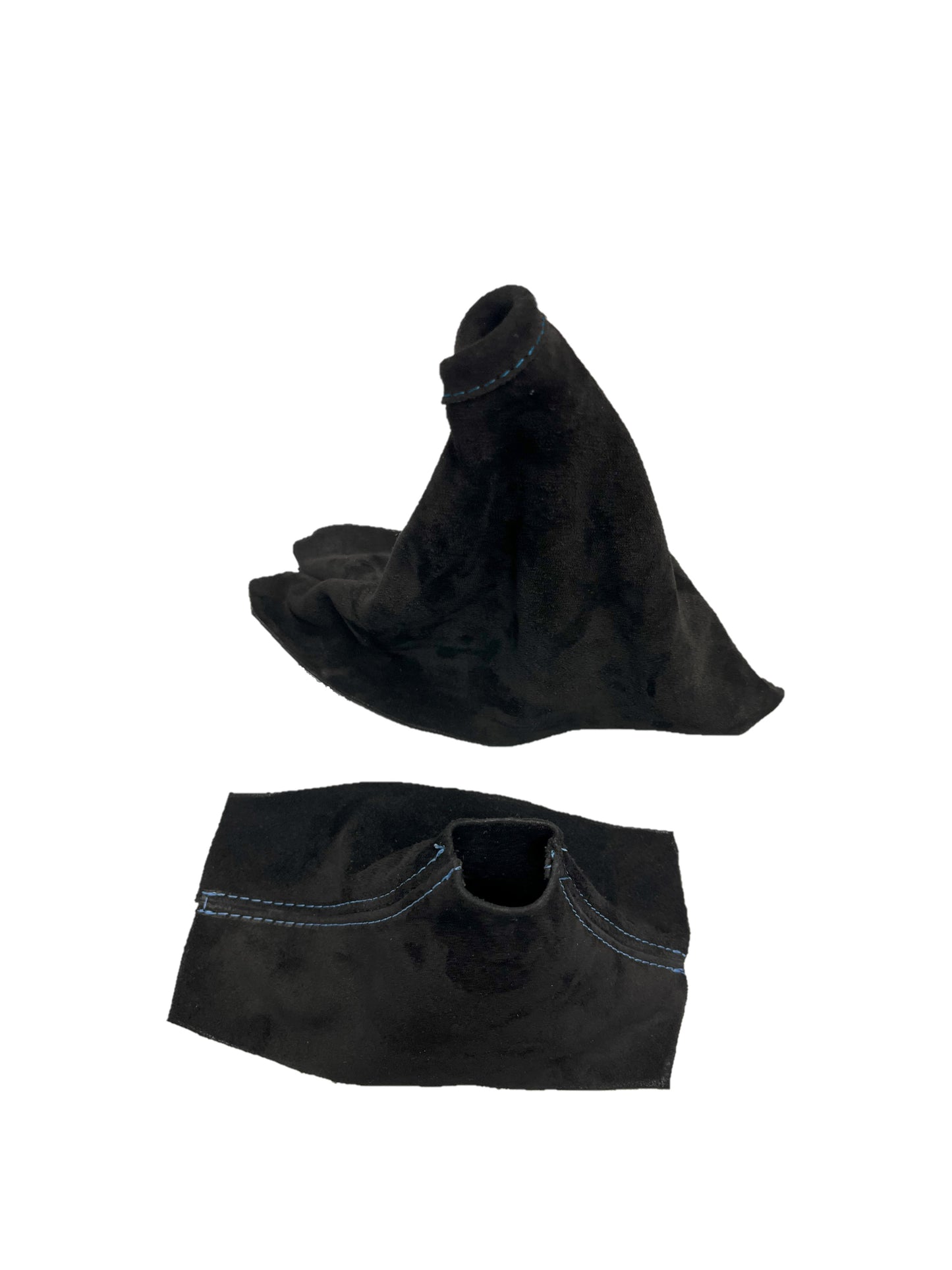 2010-2014 FORD MUSTANG GT Genuine Real Suede Emergency Brake & Shift Boot Cover Set
