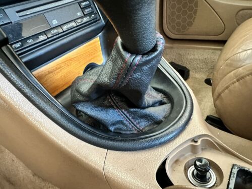 1994-2004 Ford Mustang GT Convertible Coupe Replacement Genuine Leather Shift Boot Cover