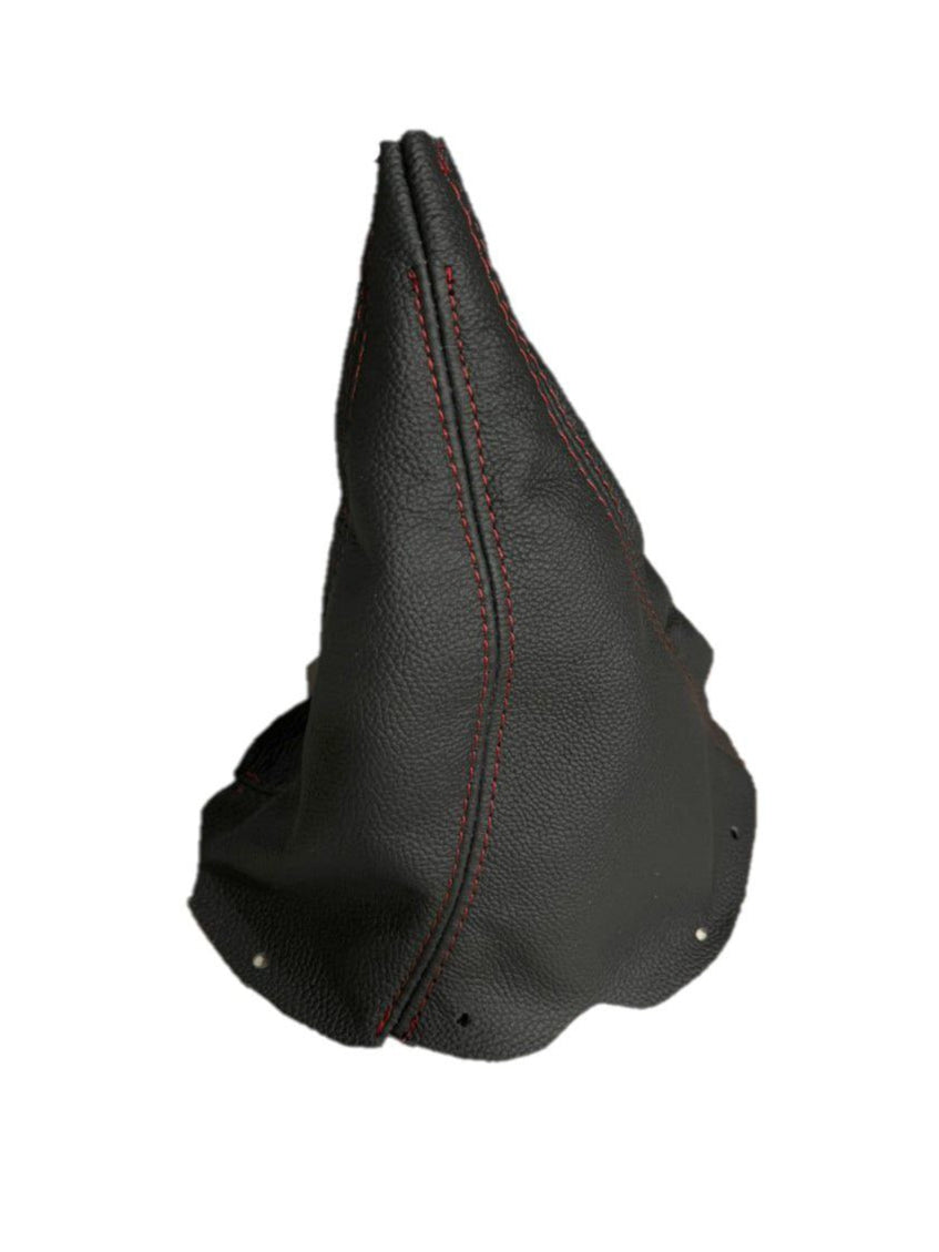 1994-2004 ford mustang gt shift boot cover red stitch