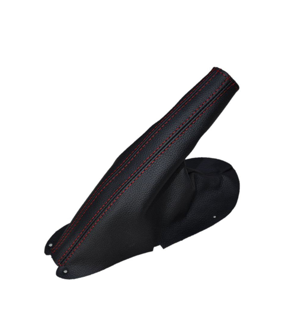 1994-2004 FORD MUSTANG GT Black Genuine Leather Parking Brake Boot Cover
