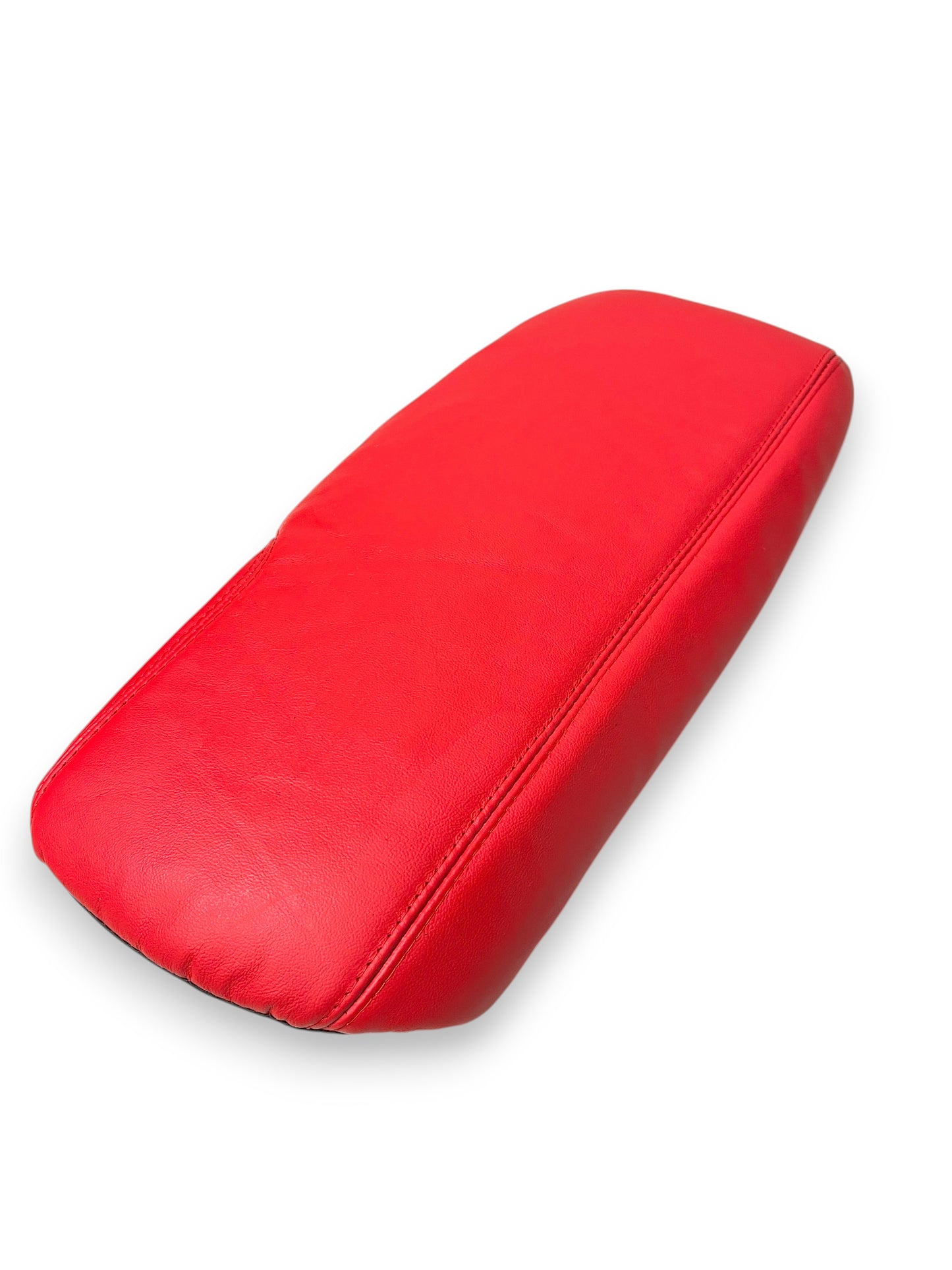 For 2005 2006 2007 2008 2009 2010 2011 2012 2013 Chevy Corvette C6 torch red leather console armrest handbrake shift boot cover manual transmission