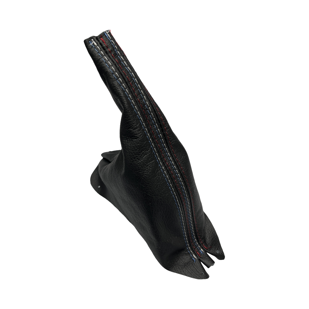 1994-2004 FORD MUSTANG GT Black Genuine Leather Parking Brake Boot Cover
