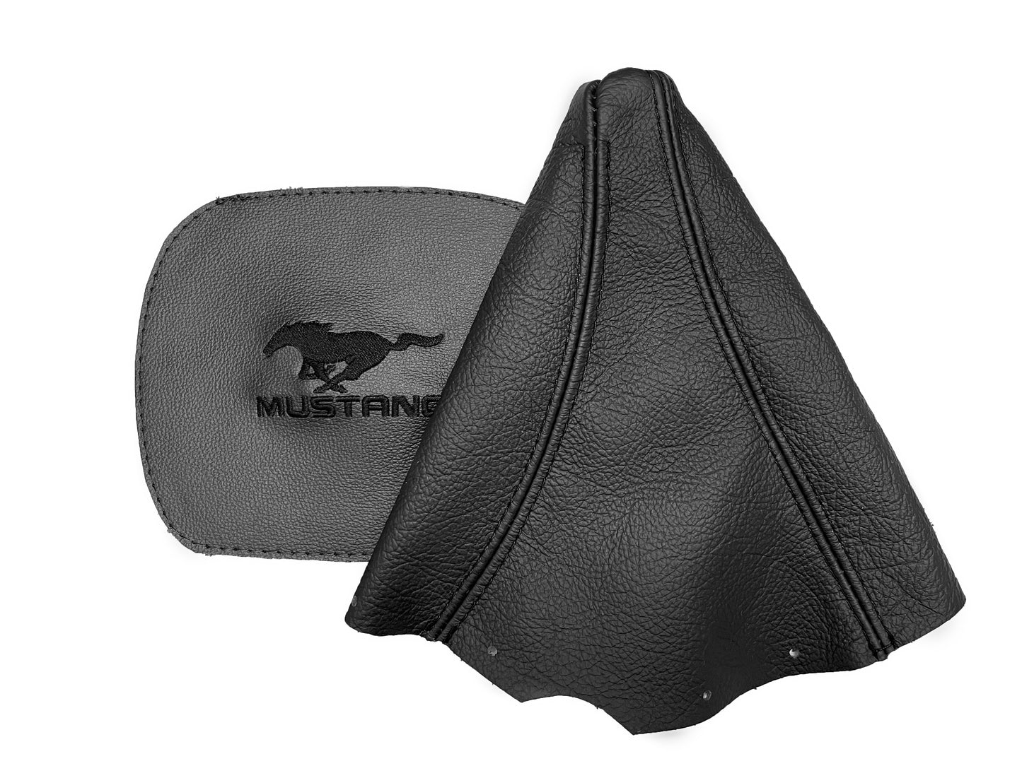 1994-2004 FORD MUSTANG GT Embroidered Leather Manual Shift Boot Cover