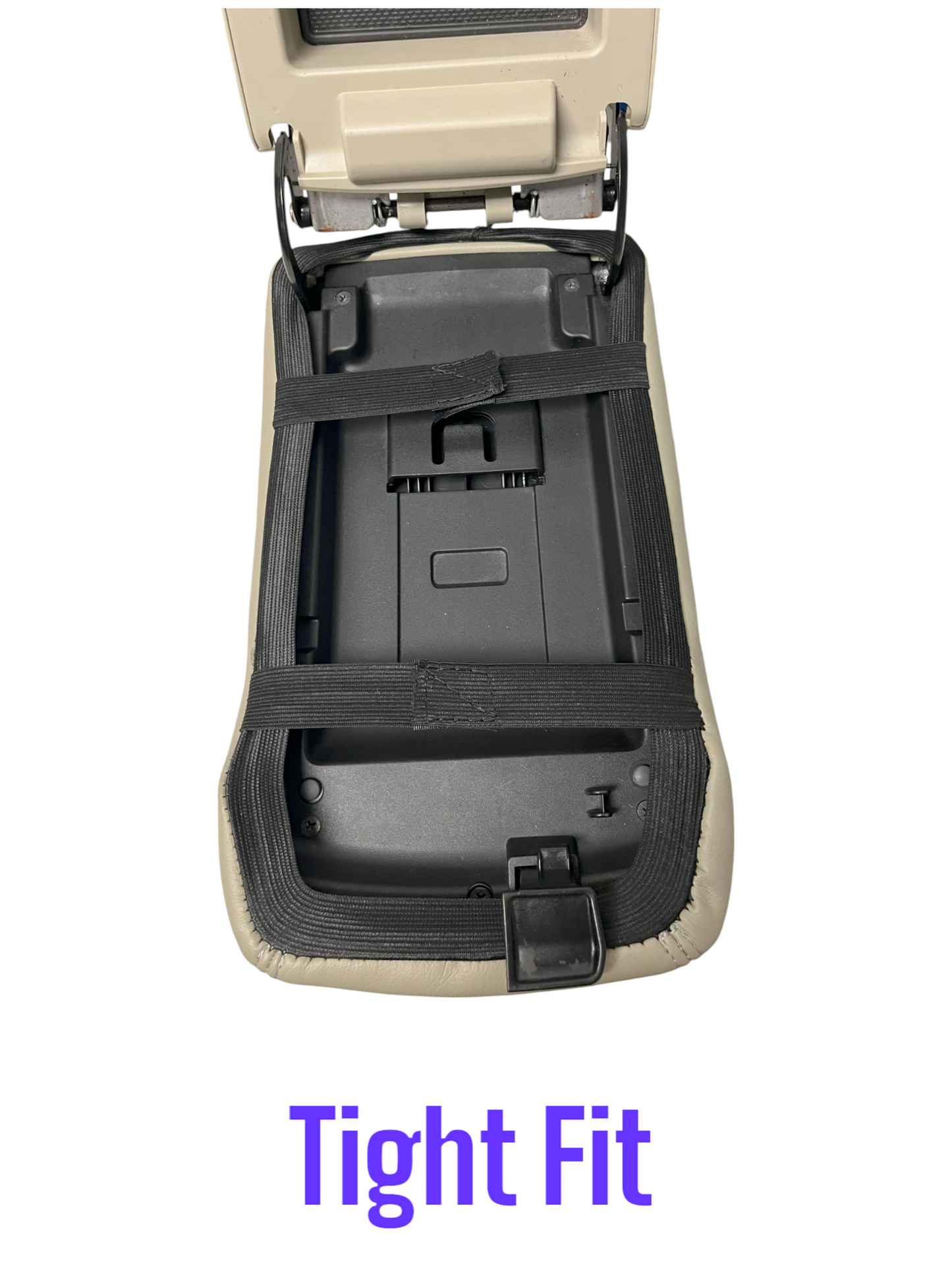 2010 - 2014 Subaru Legacy & Outback Slip Over Console Cover in Warm Ivory Tan (Factory Original Color )