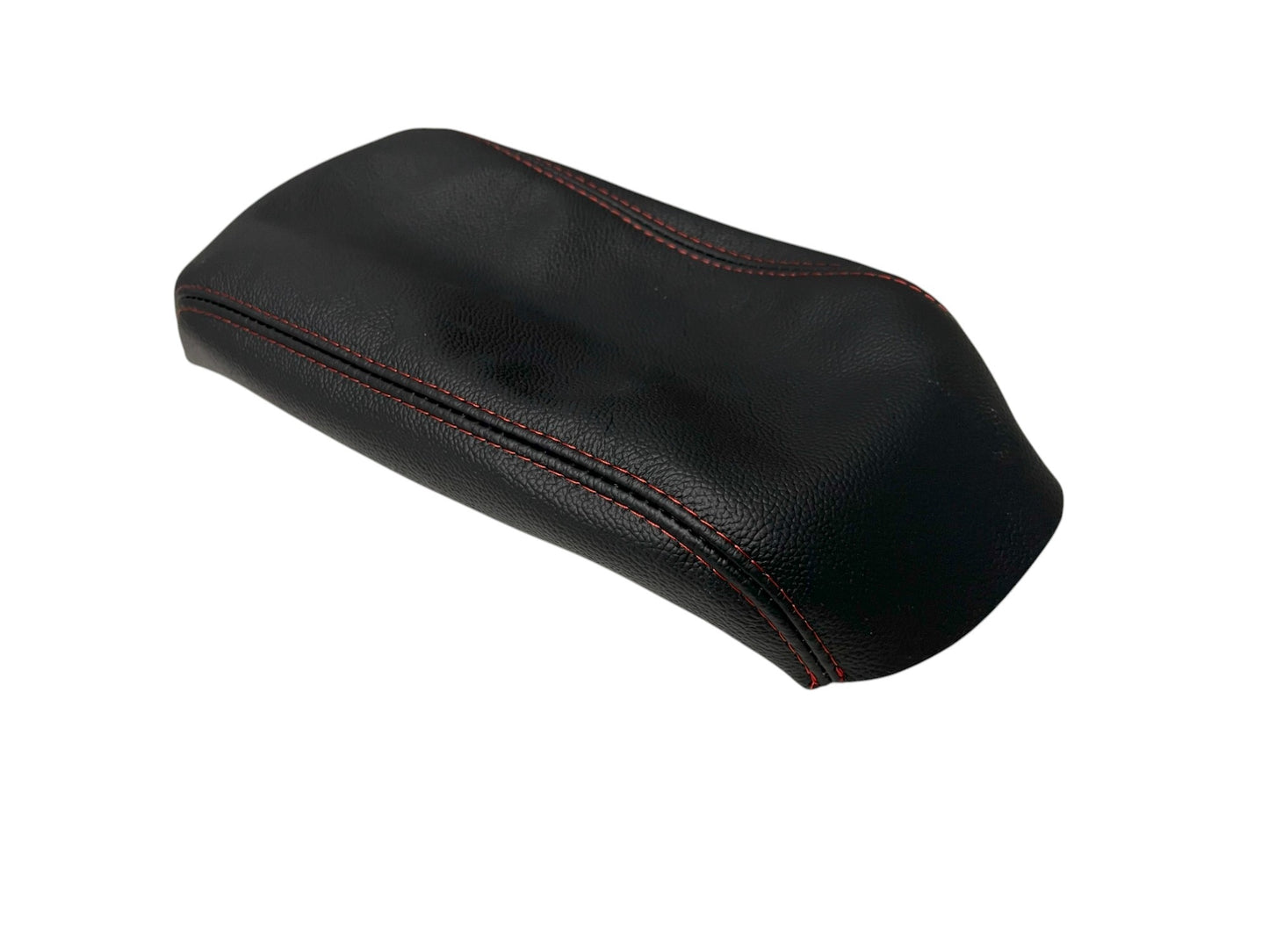 2009-2019 Subaru Forester Black Genuine Leather Center Console Armrest Cover