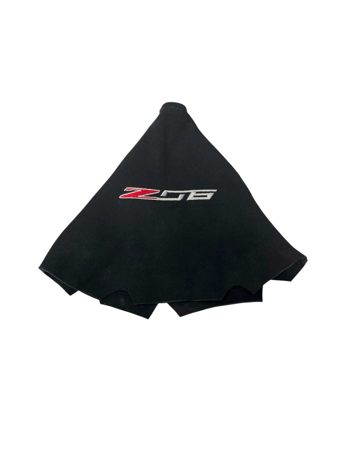 embroidery z06 red stitch suede shift boot cover for chevy corvette c6 z06 2005 2006 2007 2008 2009 2010 2011 2012 2013 manual transmission