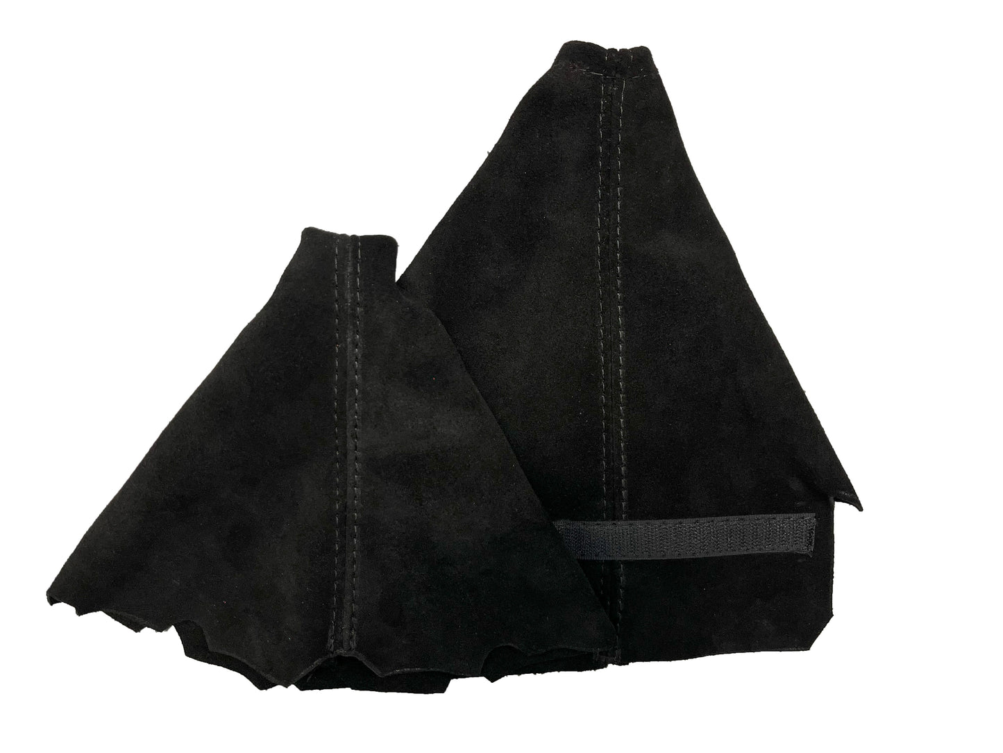 black real suede parking brake shift boot cover chevy corvette c5 1997-2004