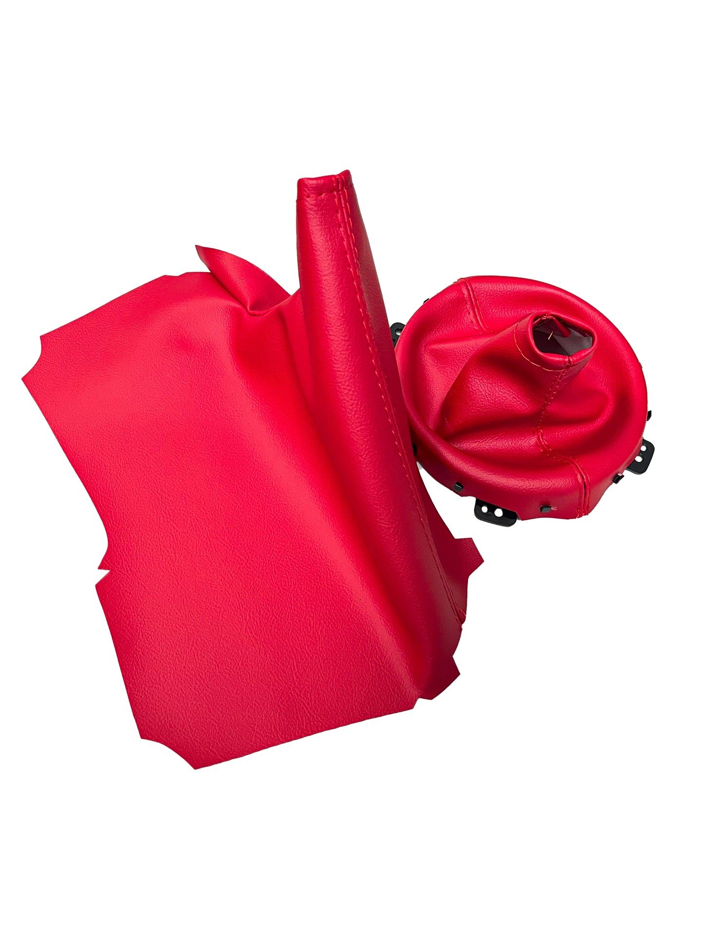 red real leather shift parking e handbrake boot cover manual for subaru brz scion fr-s toyota gt 86 2012 2013 2014 2015 2016 2017 2018 2019 2020