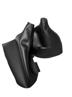 For 2005-2013 Chevy Corvette C6 Carbon Fiber Vinyl AUTOMATIC Handbrake & Shift Boot Cover