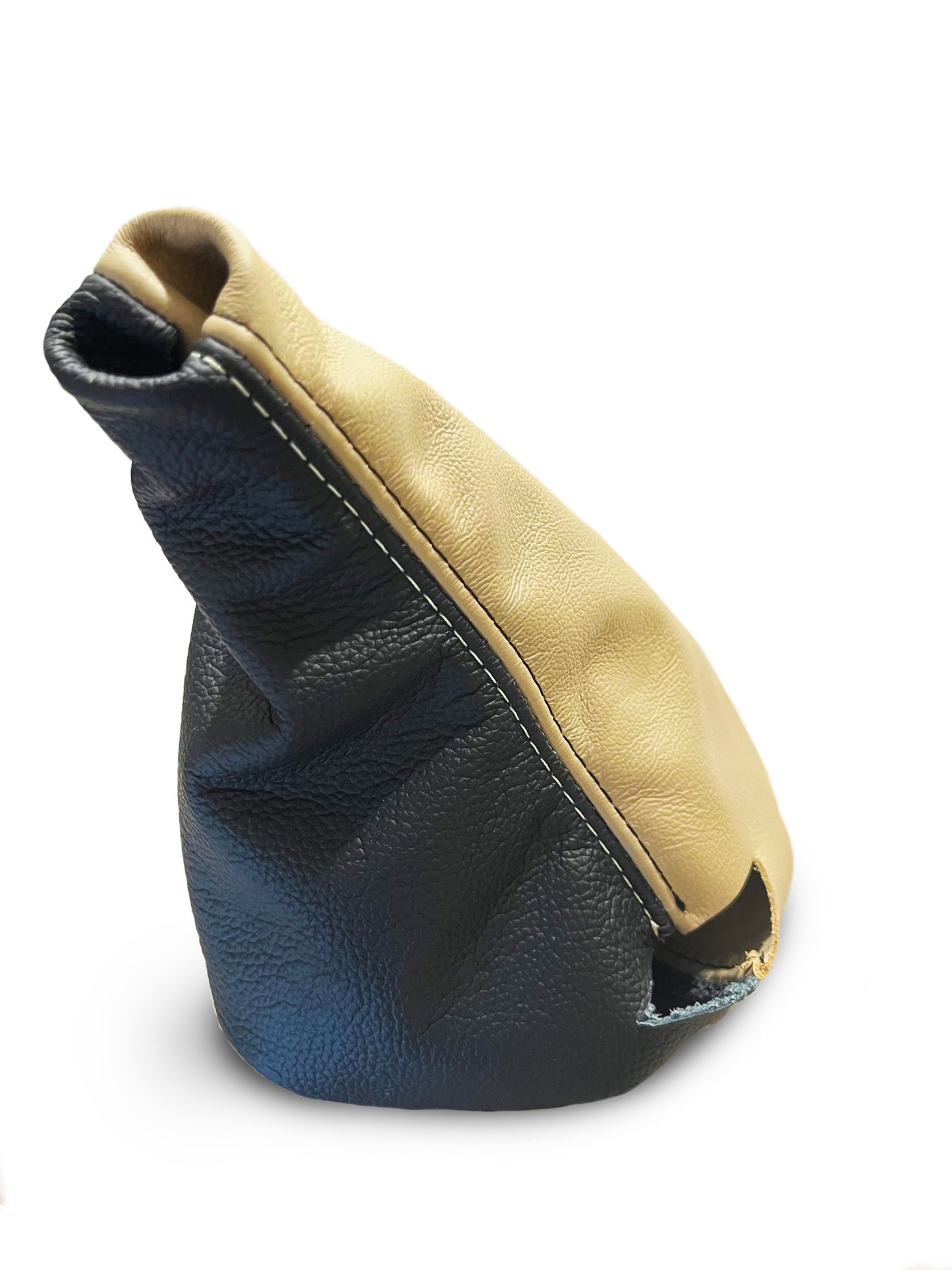 For 1997-2004 CORVETTE C5 Black & Oak Tan Leather Shift, E-Brake boot, Console, Grab, 2X Door Handle Cover