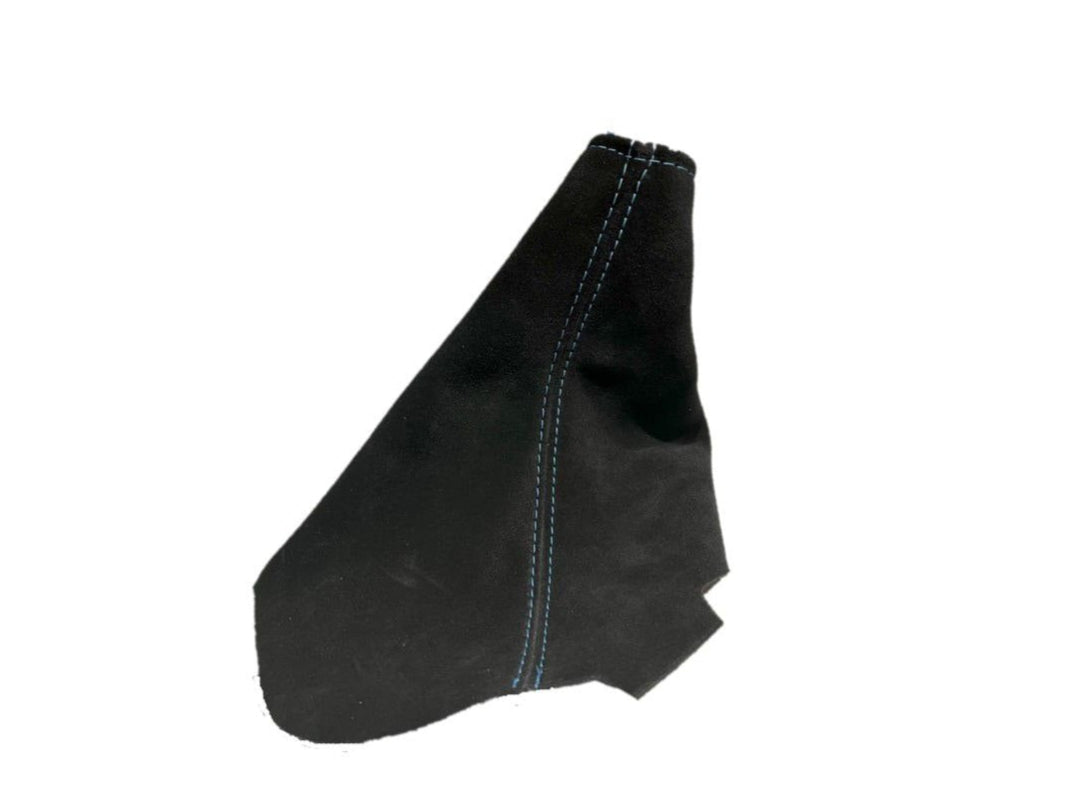 chevy corvette c6 handbrake boot cover black genuine suede