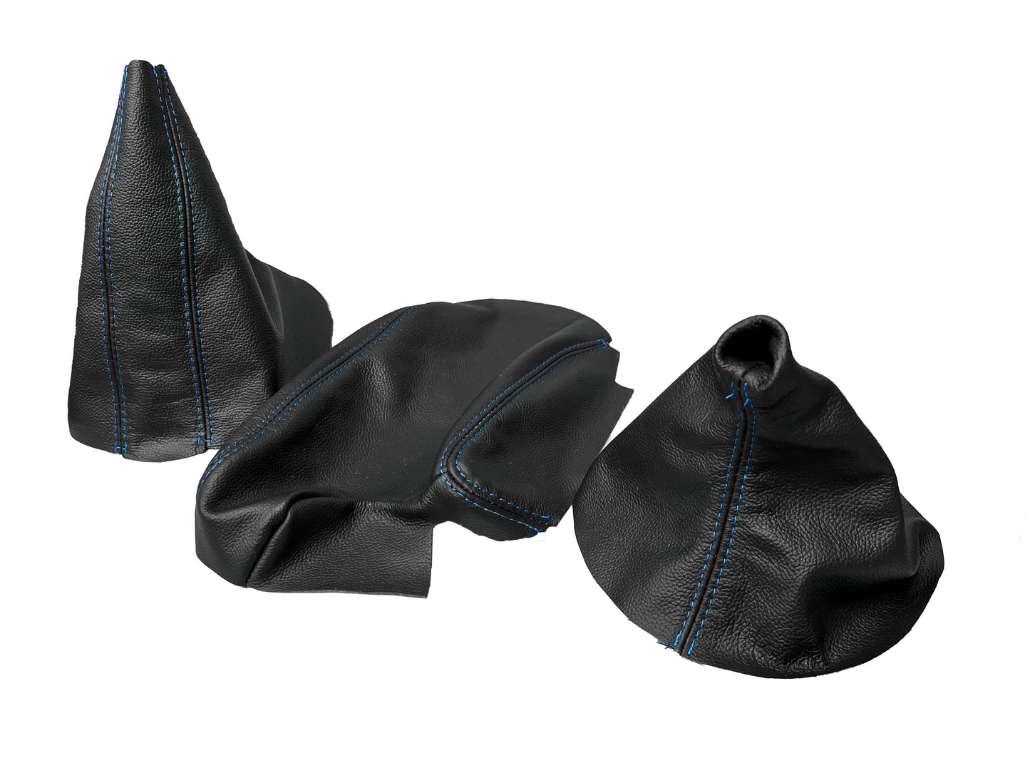 For 1991-2005 BMW E36 E46 3 Series Genuine Leather Console Armrest Shift & Handbrake Boot Cover