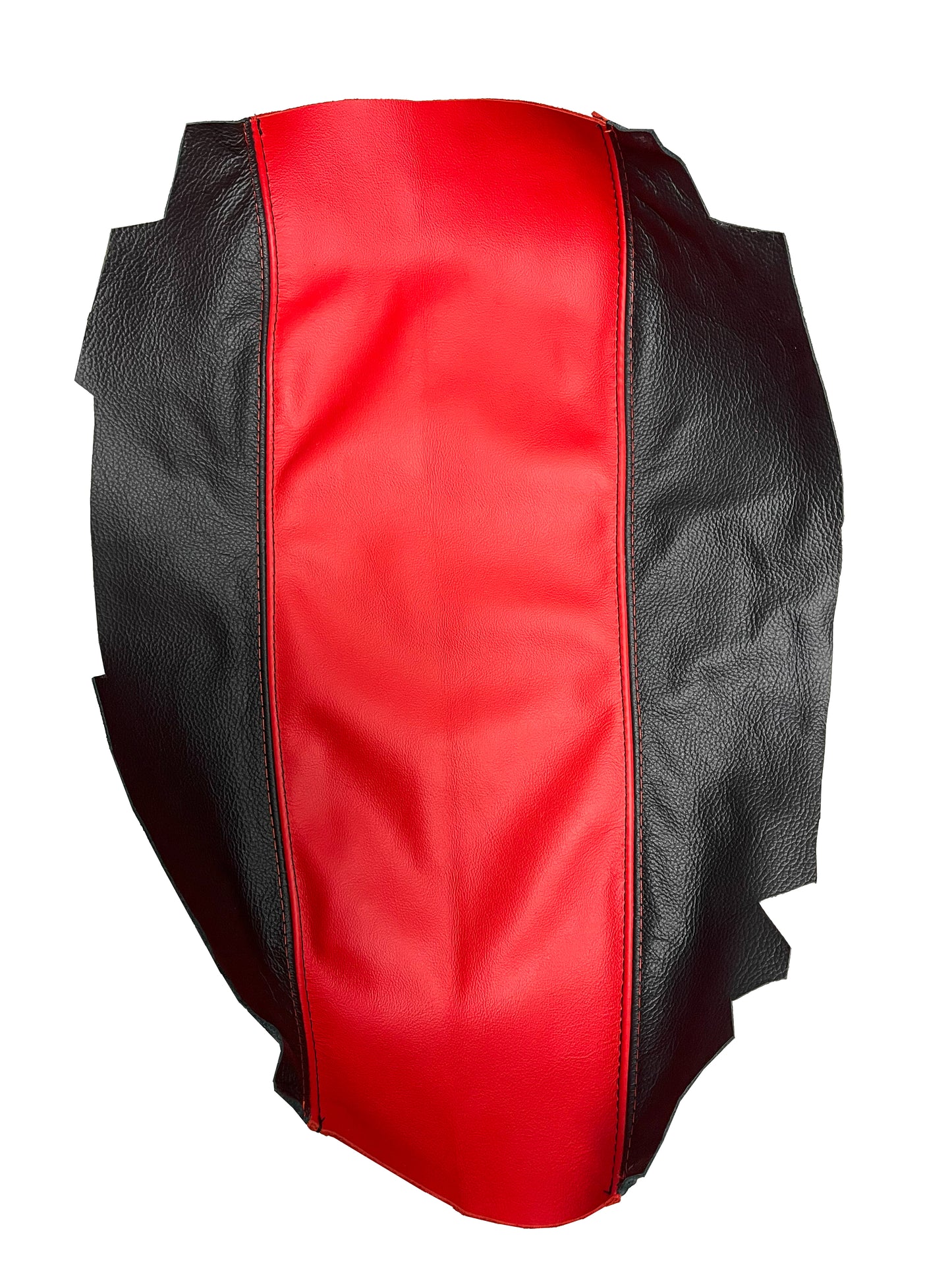 For 1997-2004 Chevy Corvette C5 Torch Red & Black Leather Interior Piece Cover Set