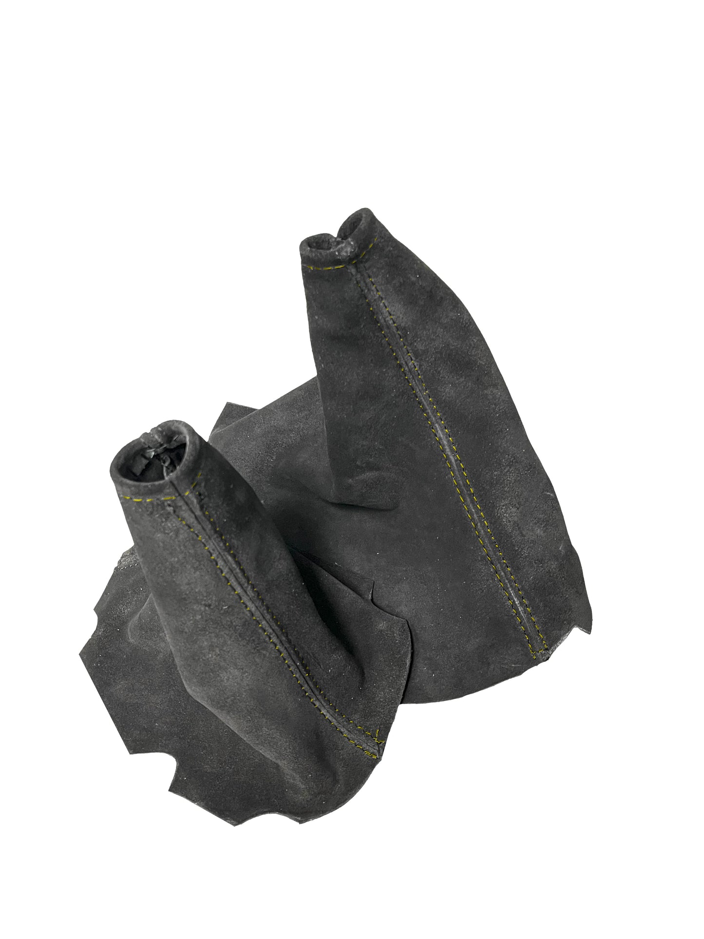 For Chevy Corvette C6 2005-2013 Genuine Suede MANUAL Parking Brake & Shift Boot Cover