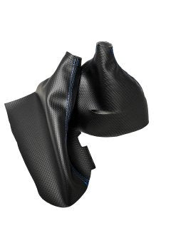 For 2005-2013 Chevy Corvette C6 Carbon Fiber Vinyl AUTOMATIC Handbrake & Shift Boot Cover