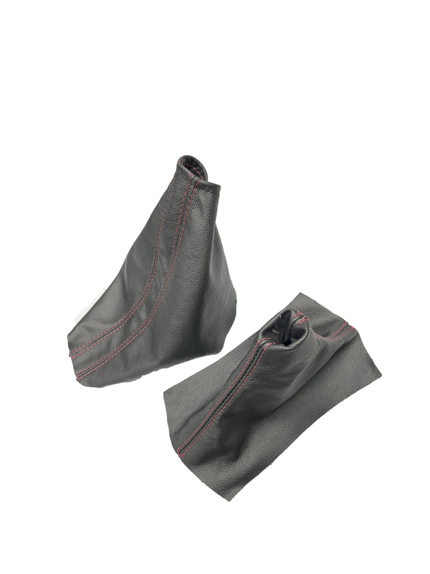 ford mustang e brake shift boot black leather manual