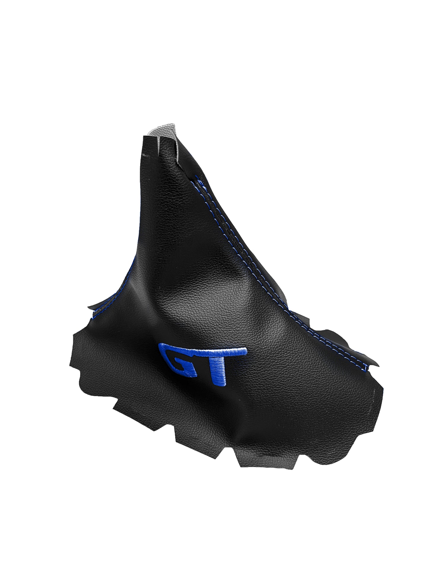 synthetic leather manual shift boot cover with embroidery for ford mustang gt convertible 2005 2006 2007 2008 2009