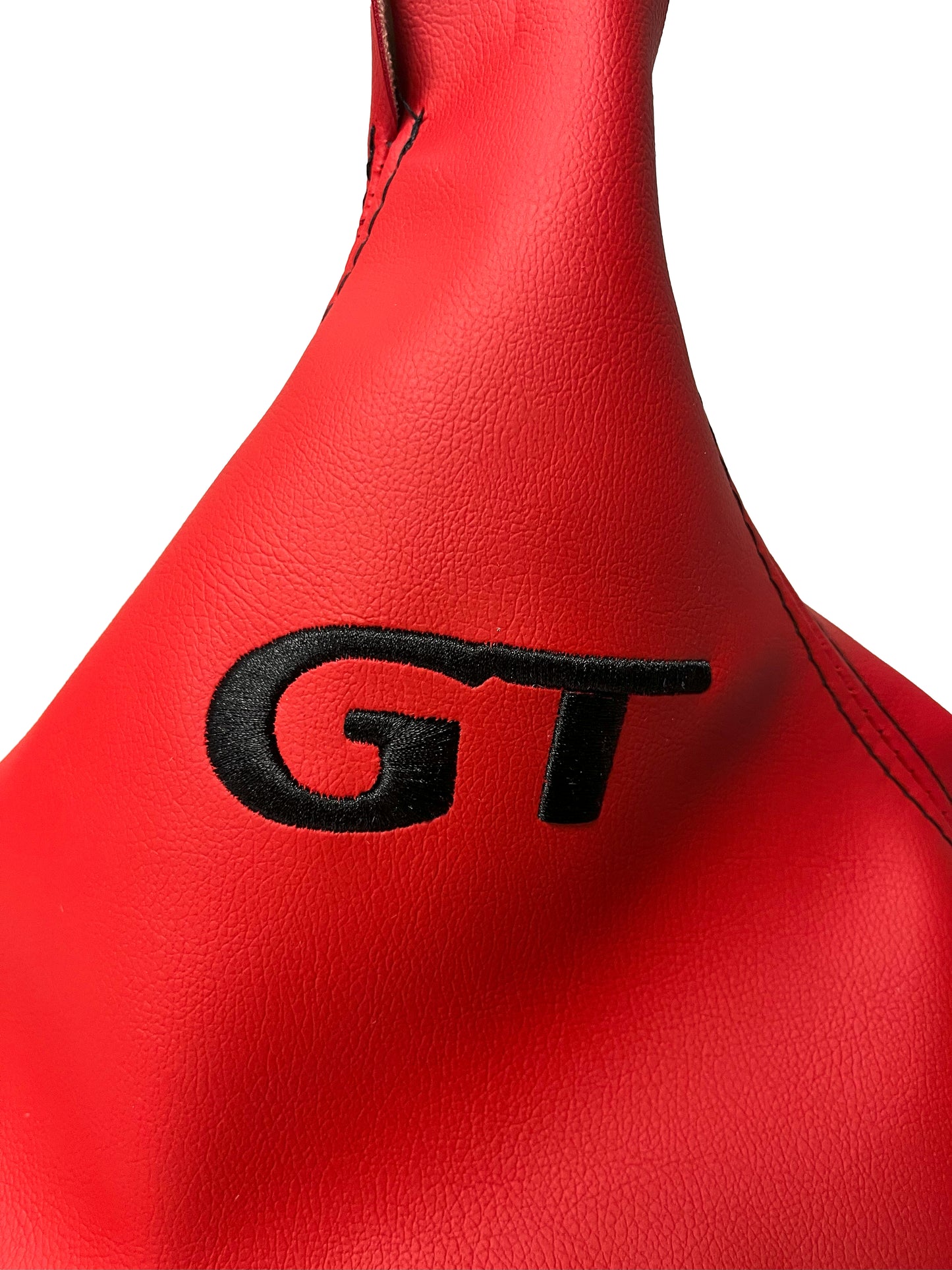 synthetic leather manual shift boot cover with embroidery for ford mustang gt convertible 2005 2006 2007 2008 2009