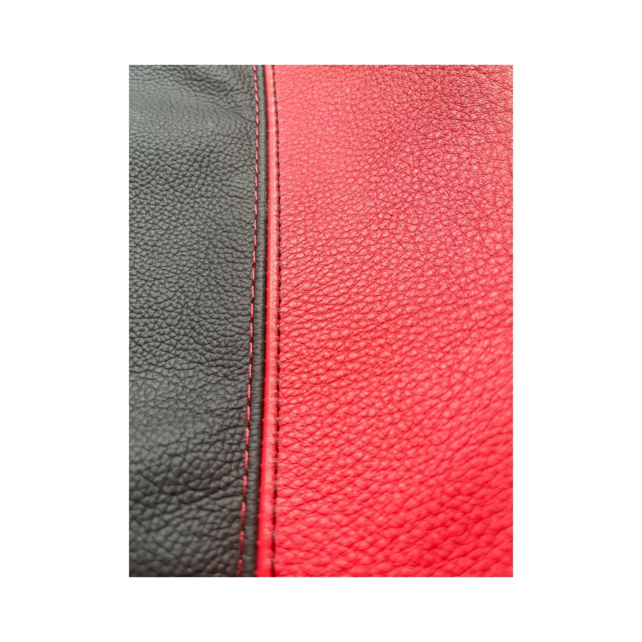torch red black leather cover for chevy corvette c5 1997 1998 1999 2000 2001 2002 2003 2004