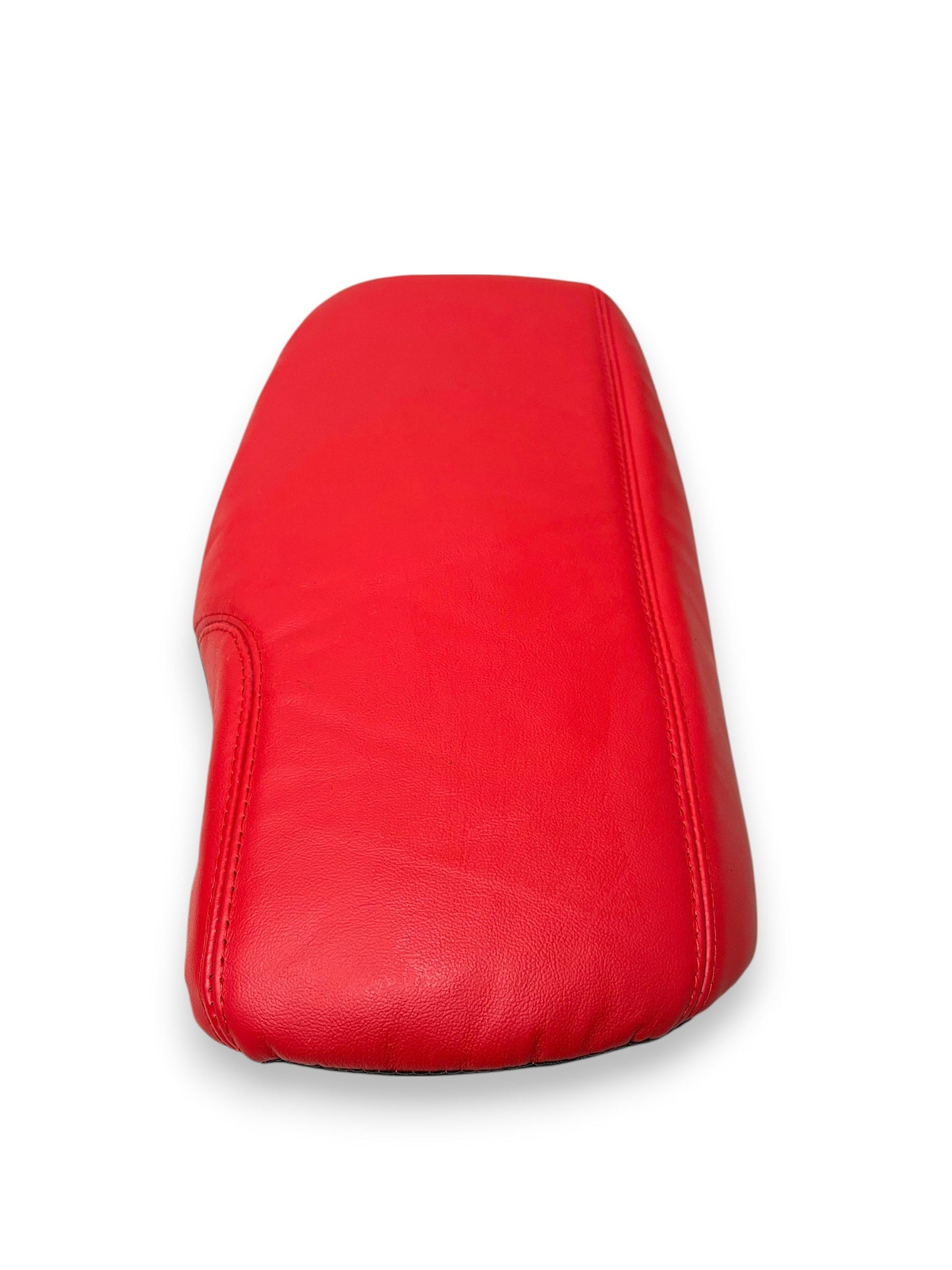 For 2005 2006 2007 2008 2009 2010 2011 2012 2013 Chevy Corvette C6 torch red leather console armrest handbrake shift boot cover manual transmission