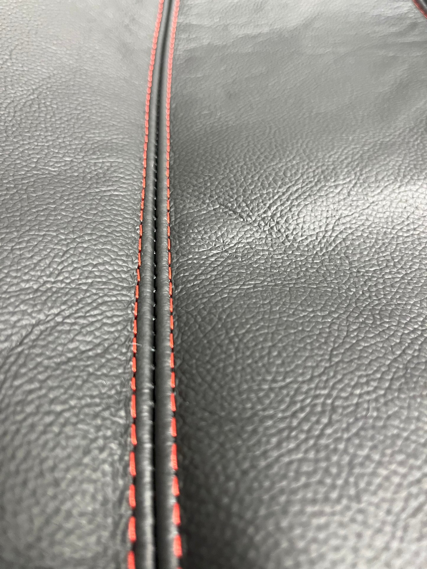 genuine leather console armrest shift handbrake boot door handle cover chevy corvette c5 1997 1998 1999 2000 2001 2002 2003 004 red stitch