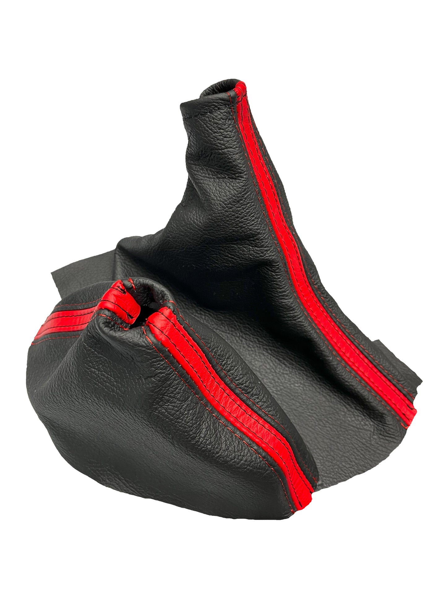shift boot corvette c6 2005-2013 handbrake genuine leather automatic