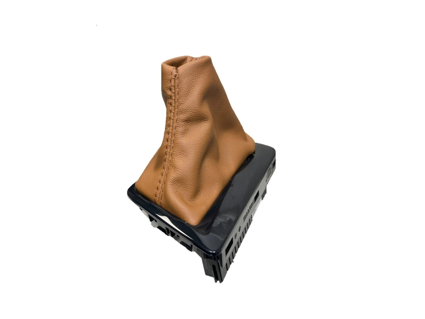 kalahari brown genuine leather automatic shift boot cover for 2014 2015 2016 2017 chevy corvette c7