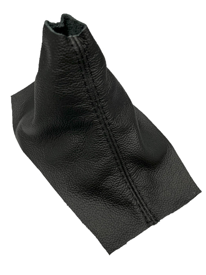 shift boot cover for ford mustang gt black stitch leather manual