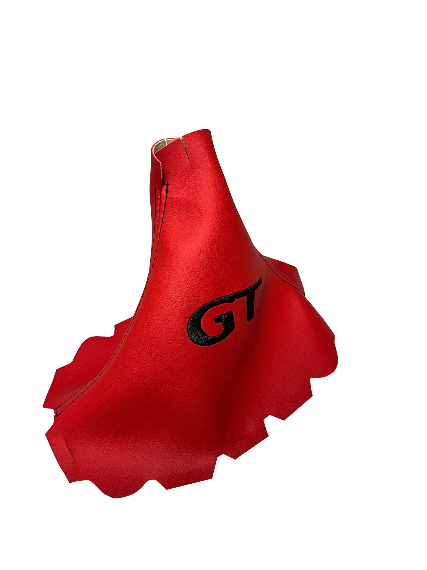 synthetic leather manual shift boot cover with embroidery for ford mustang gt convertible 2005 2006 2007 2008 2009