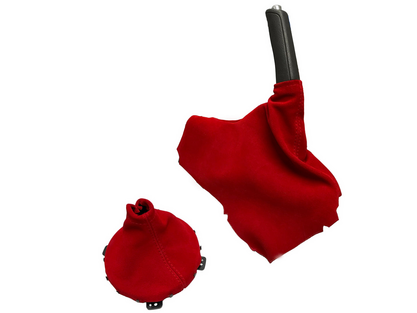 torch red genuine suede shift parking brake boot cover manual transmission for 2012 2013 2014 2015 2016 2017 2018 2019 2020 subaru brz scion fr-s toyota gt 86
