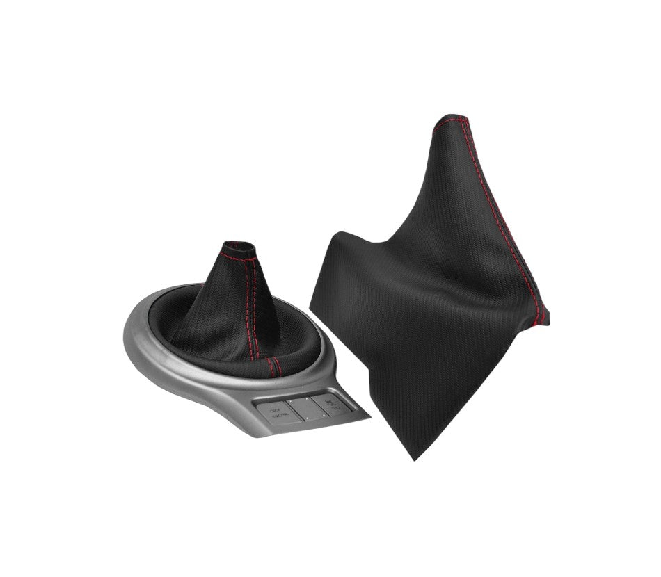 subaru brz shift e brake boot 2012-2020 carbon fiber vinyl