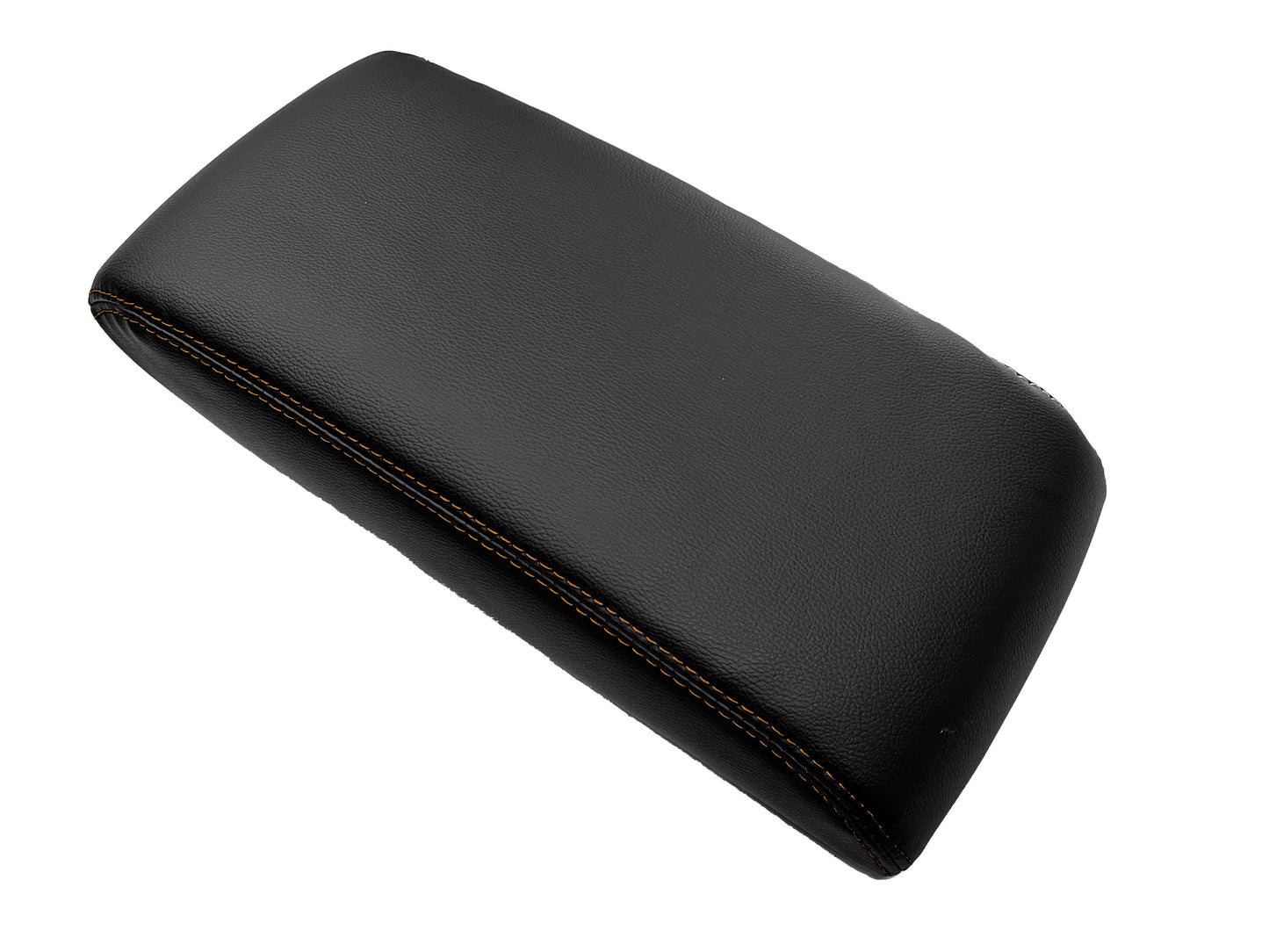 Black Leather Console Armrest Cover Compatible With 2015-2019 Subaru Legacy Outback