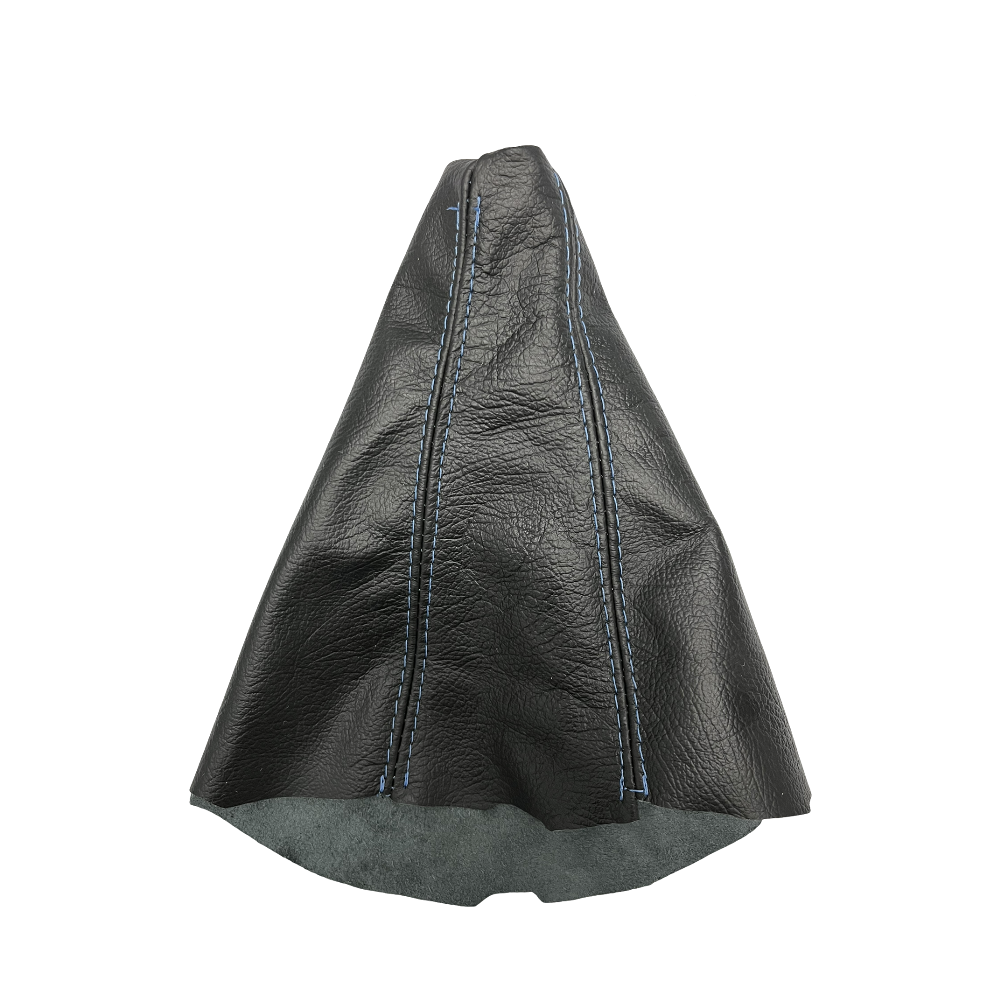 genuine real leather shift parking brake boot cover in black for subaru legacy outback 2003 2004 2005 2006 2007 2008 2009 2010