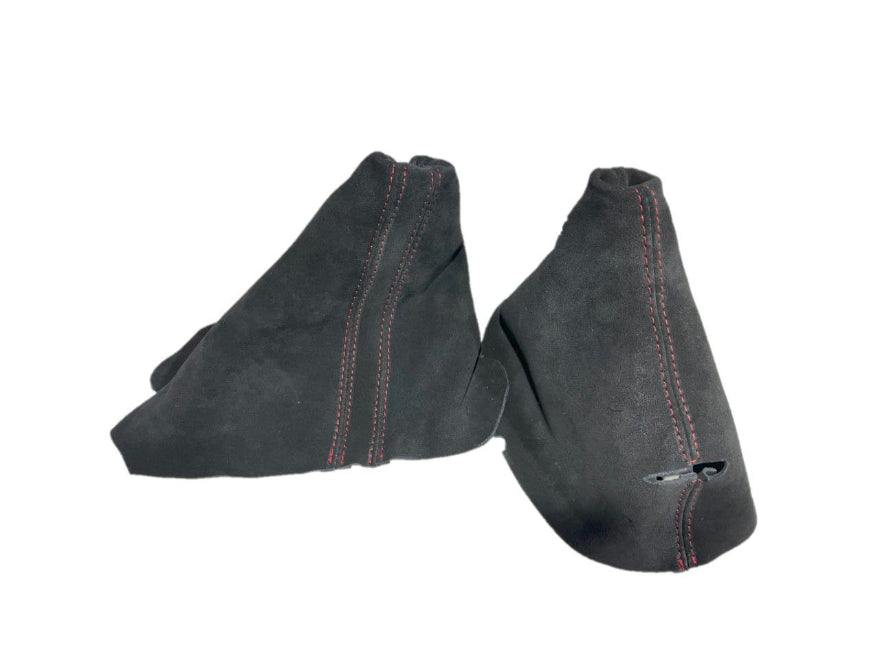 genuine real suede automatic parking brake shift boot cover For 1997 1998 1999 2000 2001 2002 2003 2004 chevy corvette c5