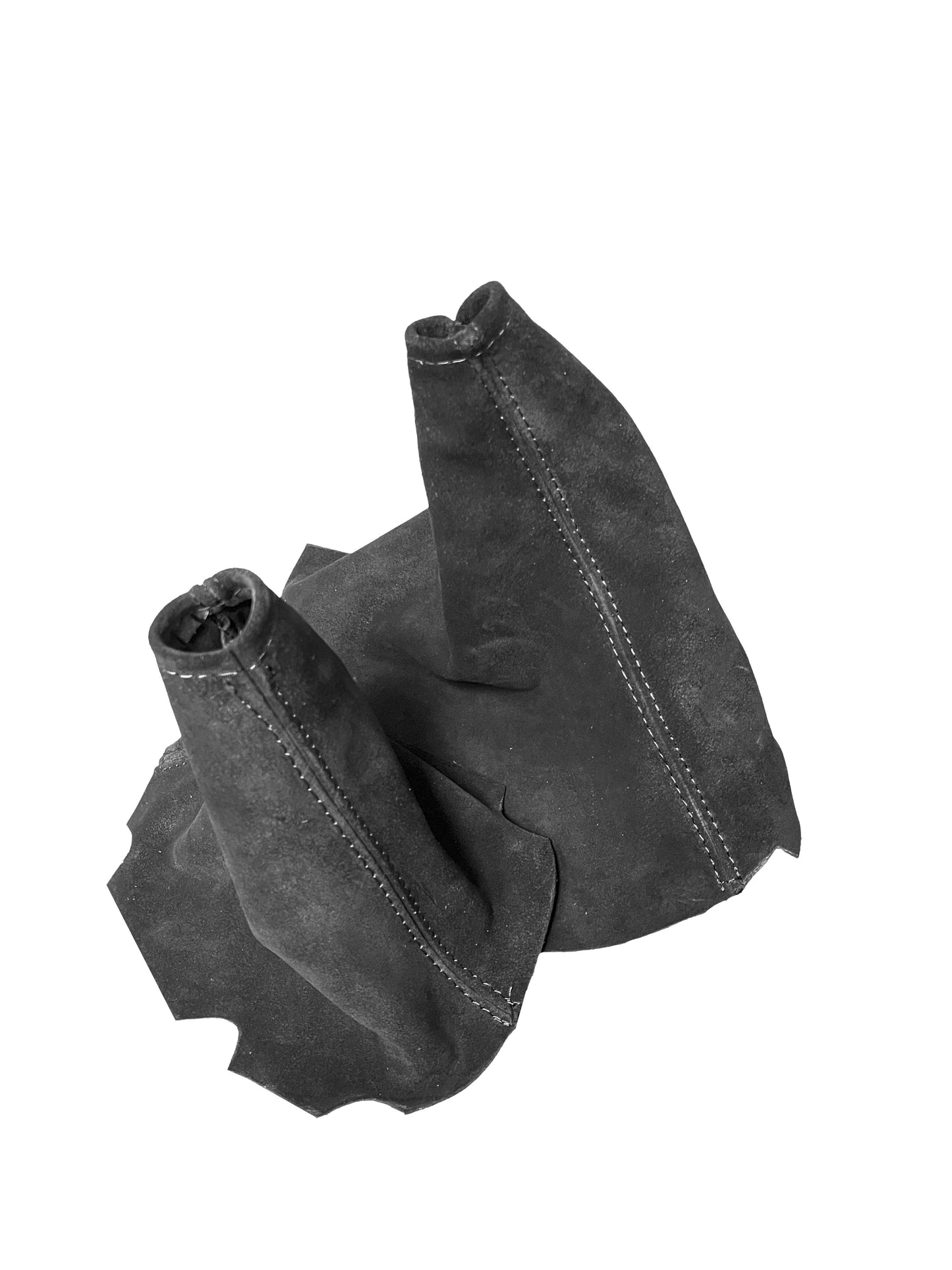 For Chevy Corvette C6 2005-2013 Genuine Suede MANUAL Parking Brake & Shift Boot Cover