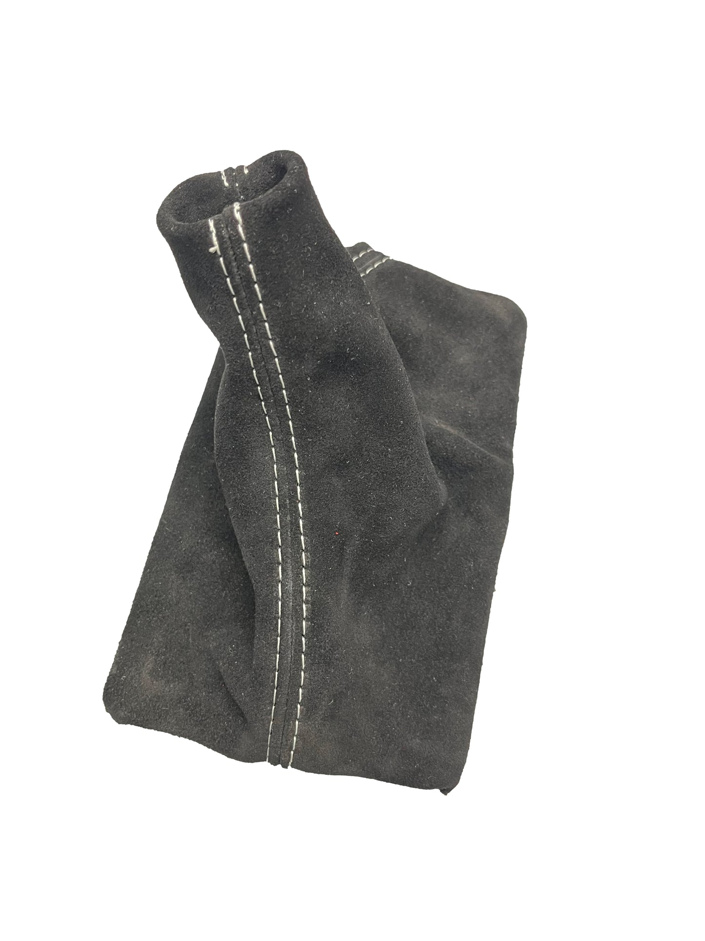 2005 2006 2007 2008 2009 mustang black suede shift boot manual cover white stitching