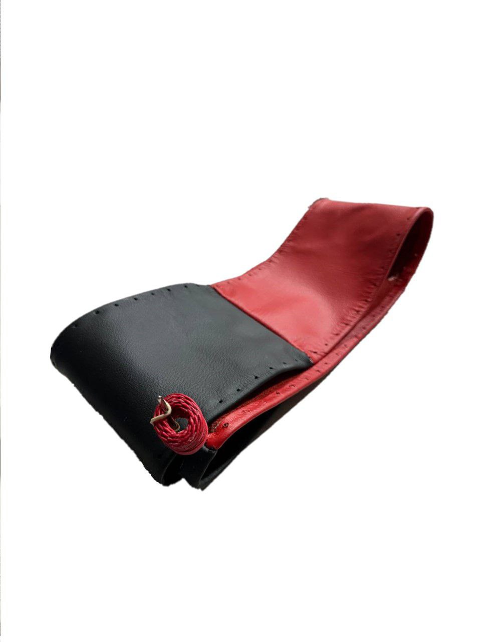 Black & Torch Red Leather Interior Piece Cover Set AUTOMATIC Transmission For 1997-2004 Chevy Corvette C5