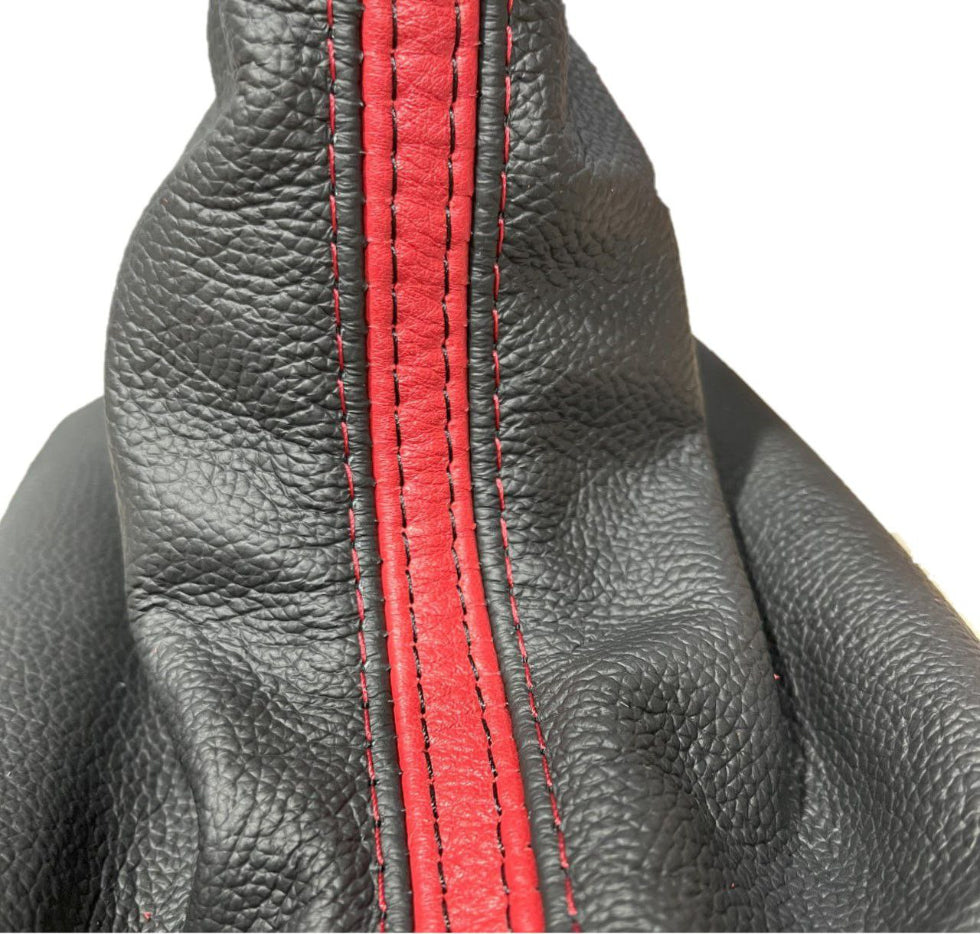 torch red black real leather mustang gt 2010 2011 2012 2013 2014