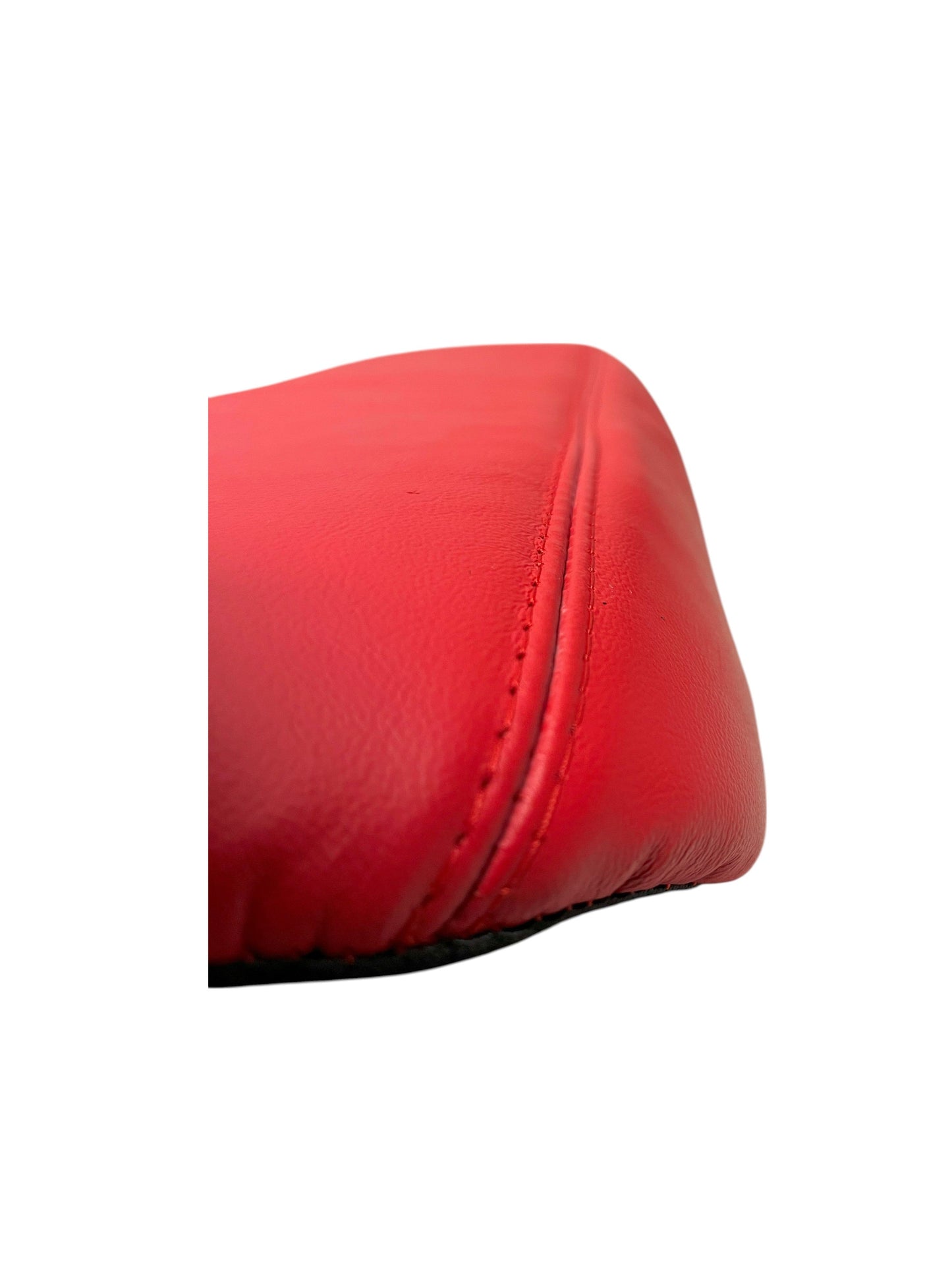 For 2005 2006 2007 2008 2009 2010 2011 2012 2013 Chevy Corvette C6 torch red leather console armrest handbrake shift boot cover manual transmission