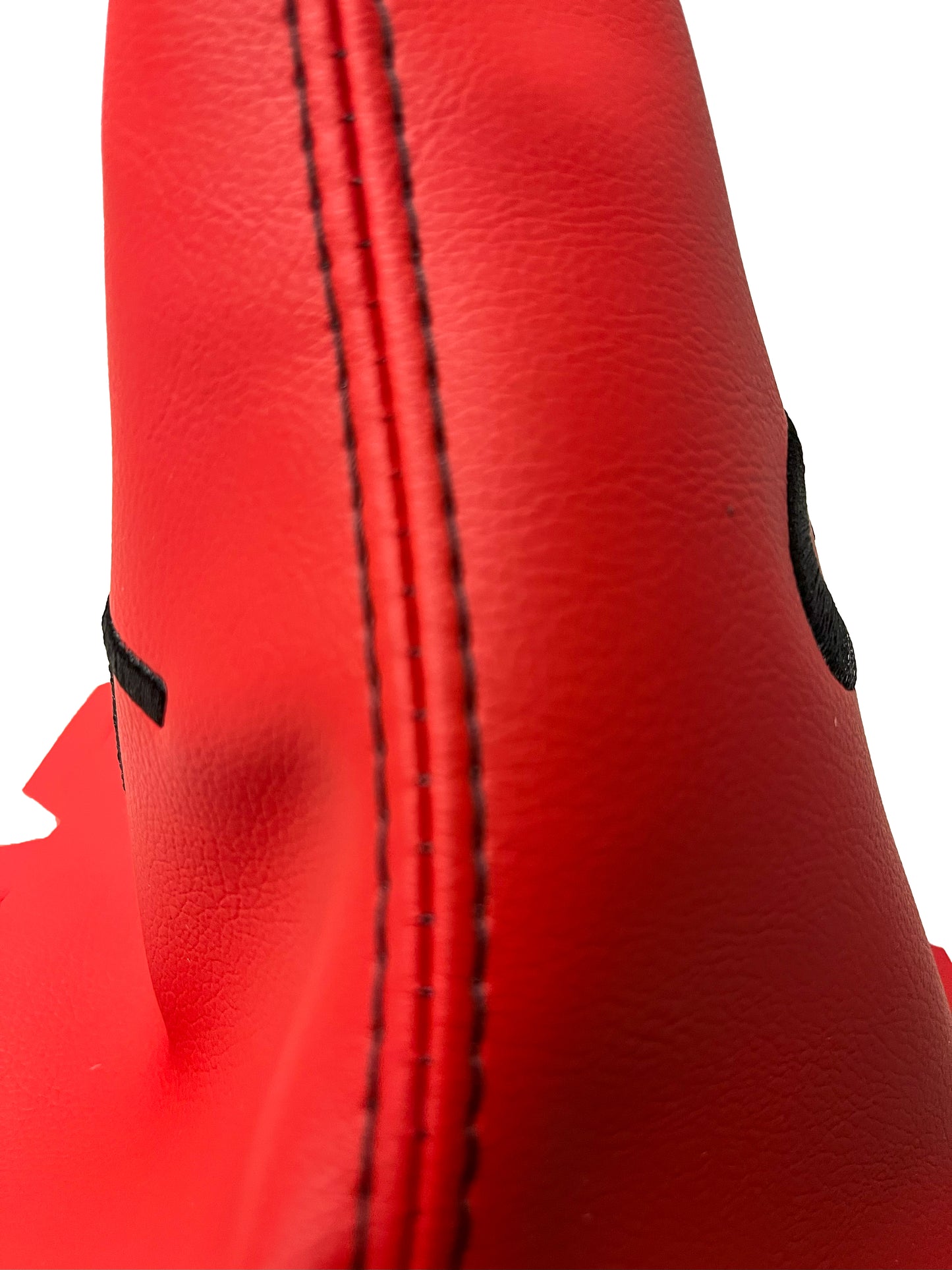 synthetic leather manual shift boot cover with embroidery for ford mustang gt convertible 2005 2006 2007 2008 2009