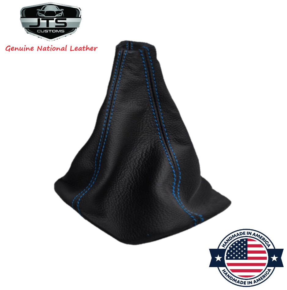 2006 2007 2008 2009 2010 hummer h3 replacement genuine real leather shift boot black red stitching