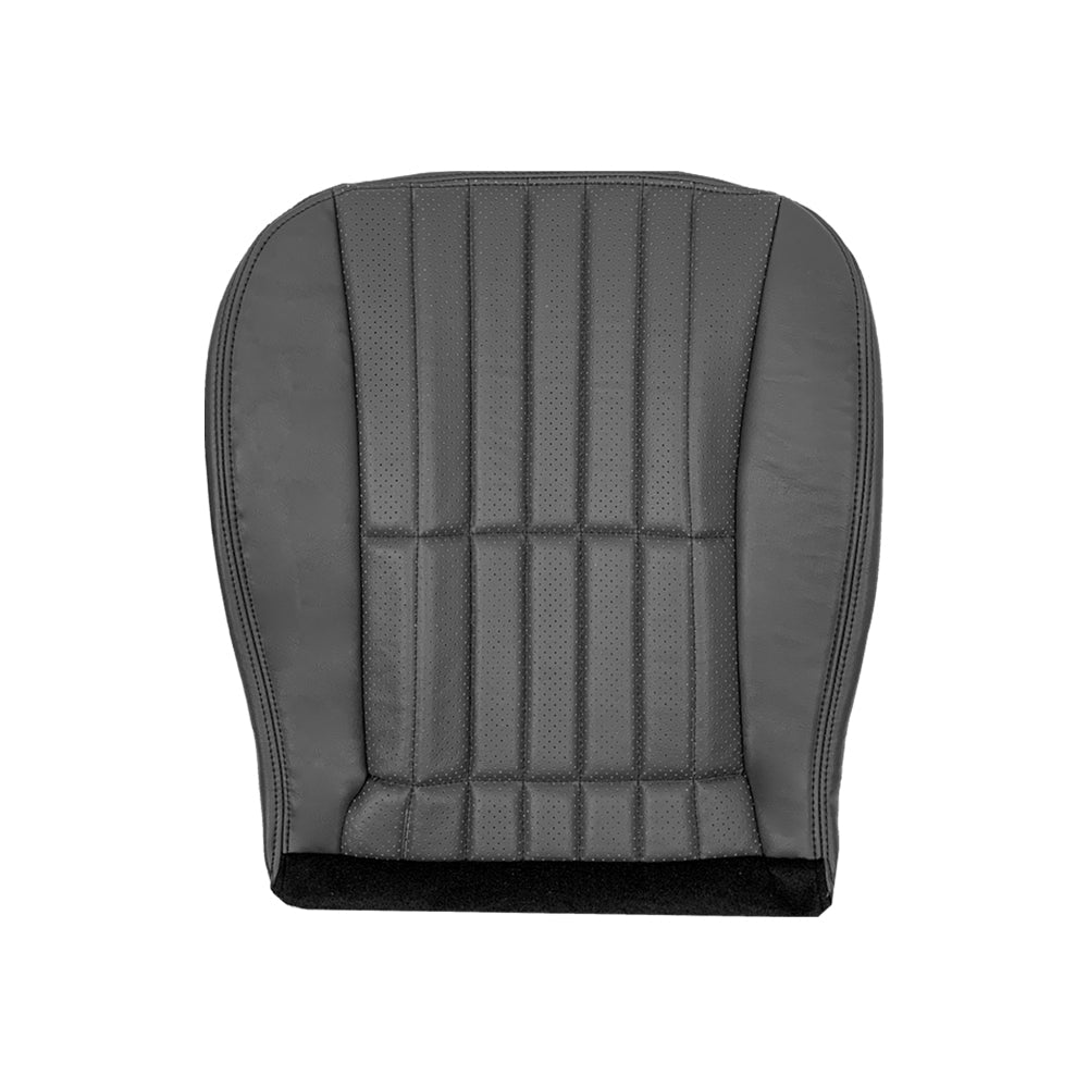 1997-2002 For Chevy Camaro SS Replacement Seat Covers In Synthetic Leather: Dark Gray