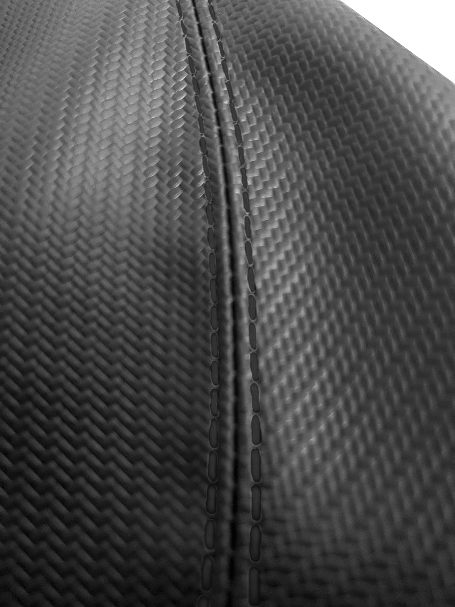 for hummer h3 2006 2007 2008 2009 2010 black carbon fiber synthetic leather automatic shift boot cover