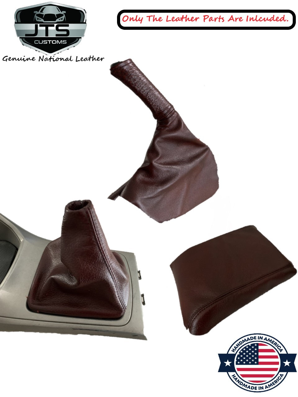 2008 2009 2010 2011 2012 2013 2014 Subaru Impreza shift boot e-brake boot console cover set in Burgandy red