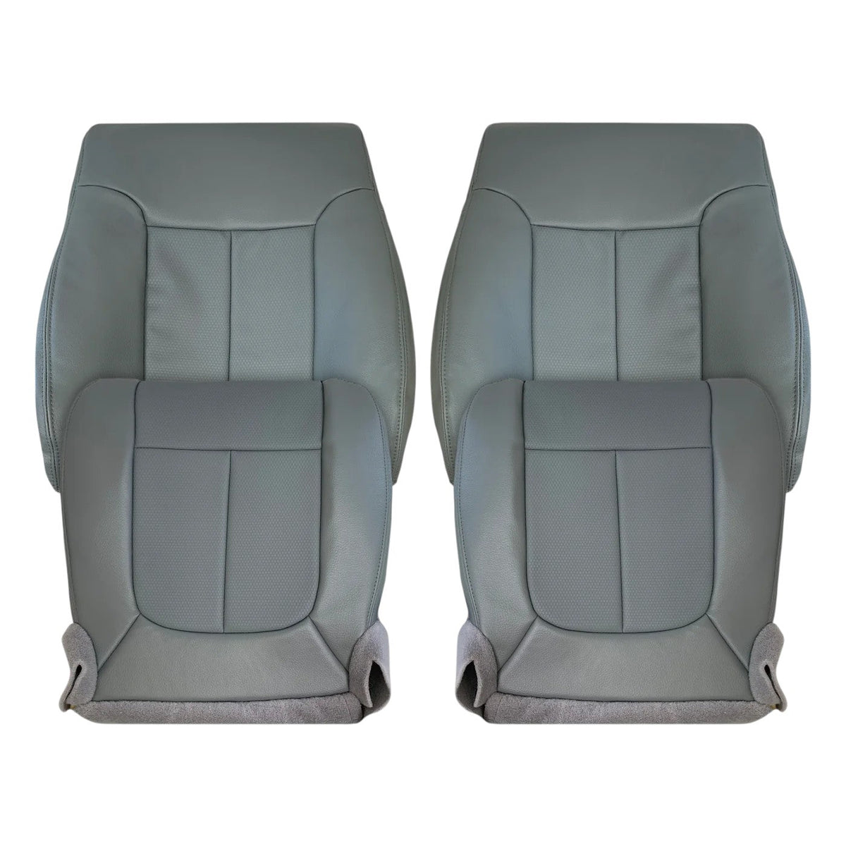 2009-2014 Ford F-150 XL WORK TRUCK in Steel Gray Synthetic Leather: Choose From Variants