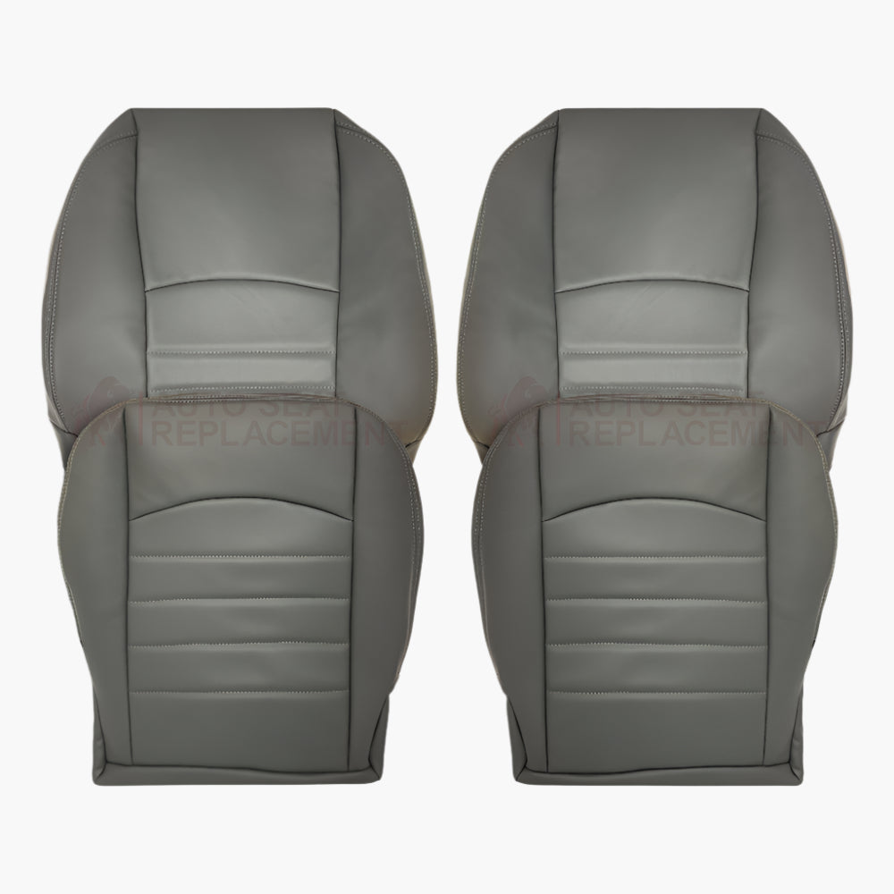 2013 - 2018 Dodge Ram Work Truck Replacement Vinyl Seat Covers Diesel Gray: Choose your side