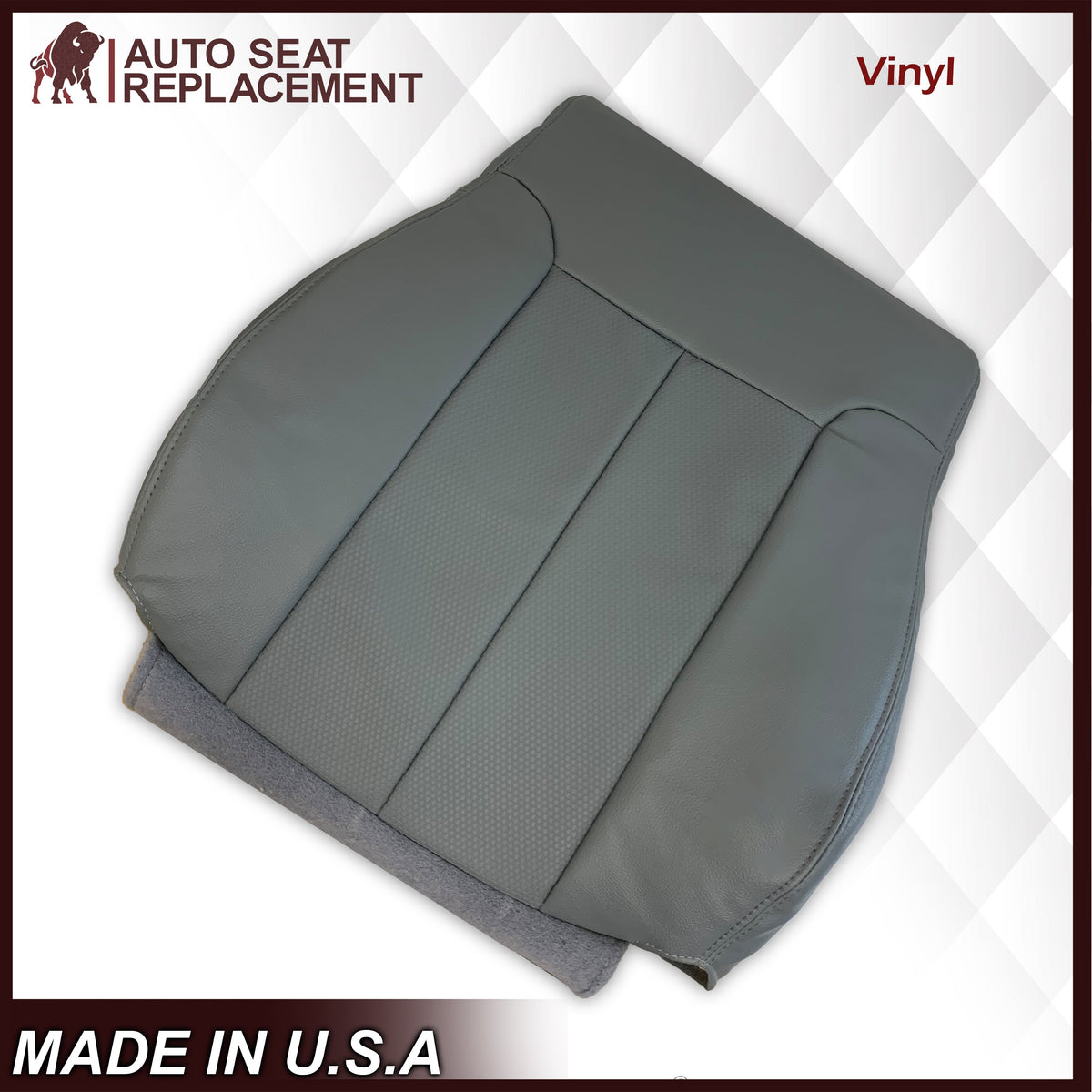 2009-2014 Ford F-150 XL WORK TRUCK in Steel Gray Synthetic Leather: Choose From Variants
