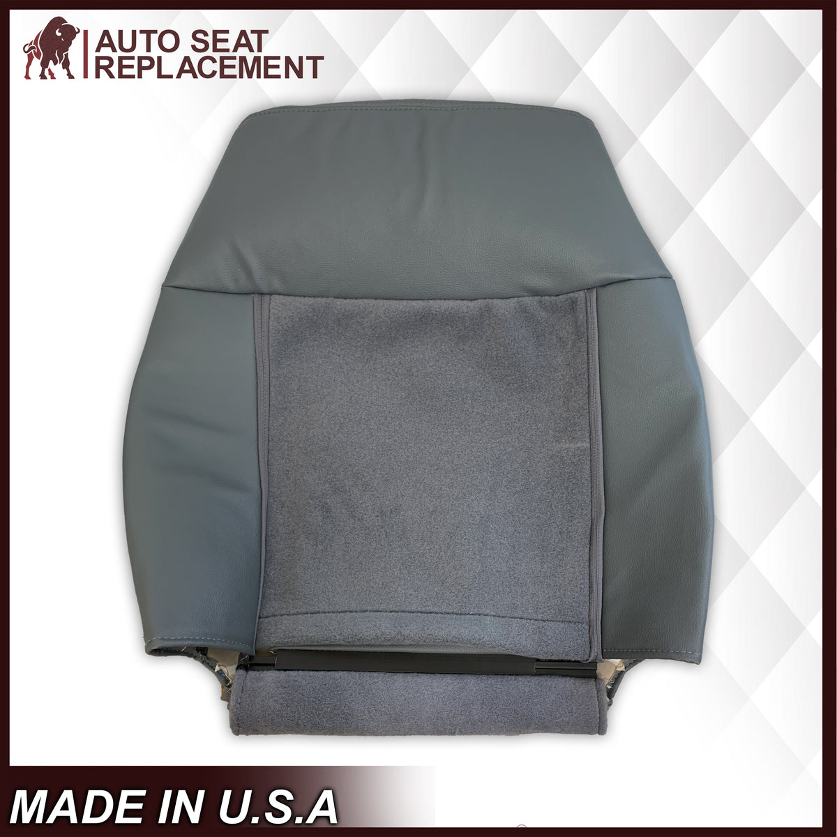 2009-2014 Ford F-150 XL WORK TRUCK in Steel Gray Synthetic Leather: Choose From Variants