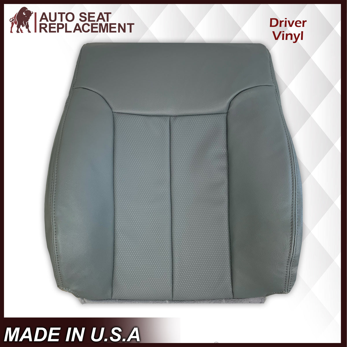 2009-2014 Ford F-150 XL WORK TRUCK in Steel Gray Synthetic Leather: Choose From Variants